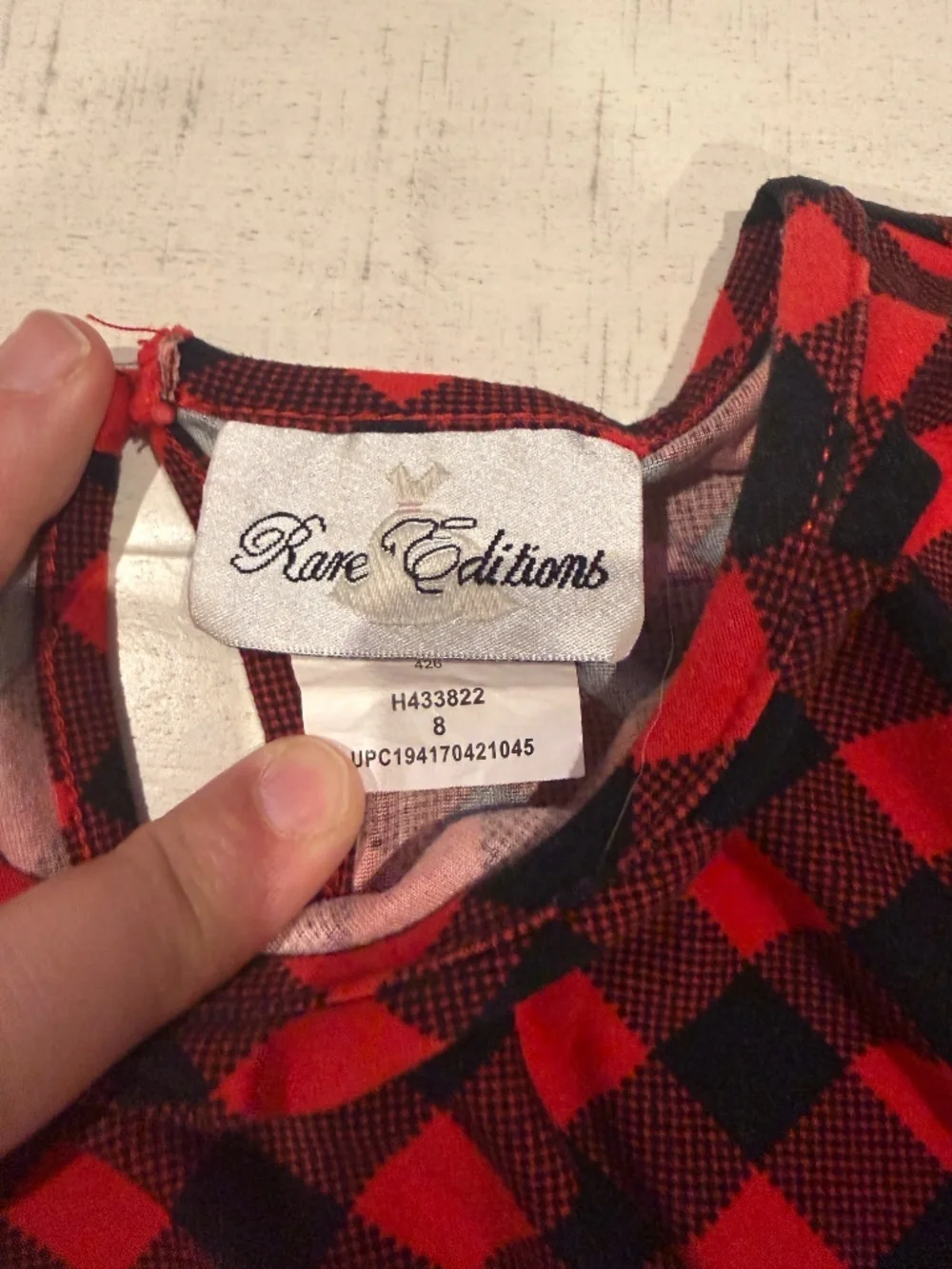 Rare Editions red black